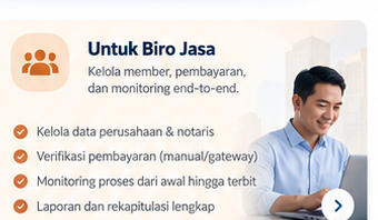 Pengelola Biro Jasa